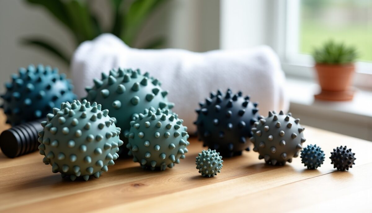 Balles à picots et rouleaux de massage : accessoires utiles ou superflus dans un kit d'acupression